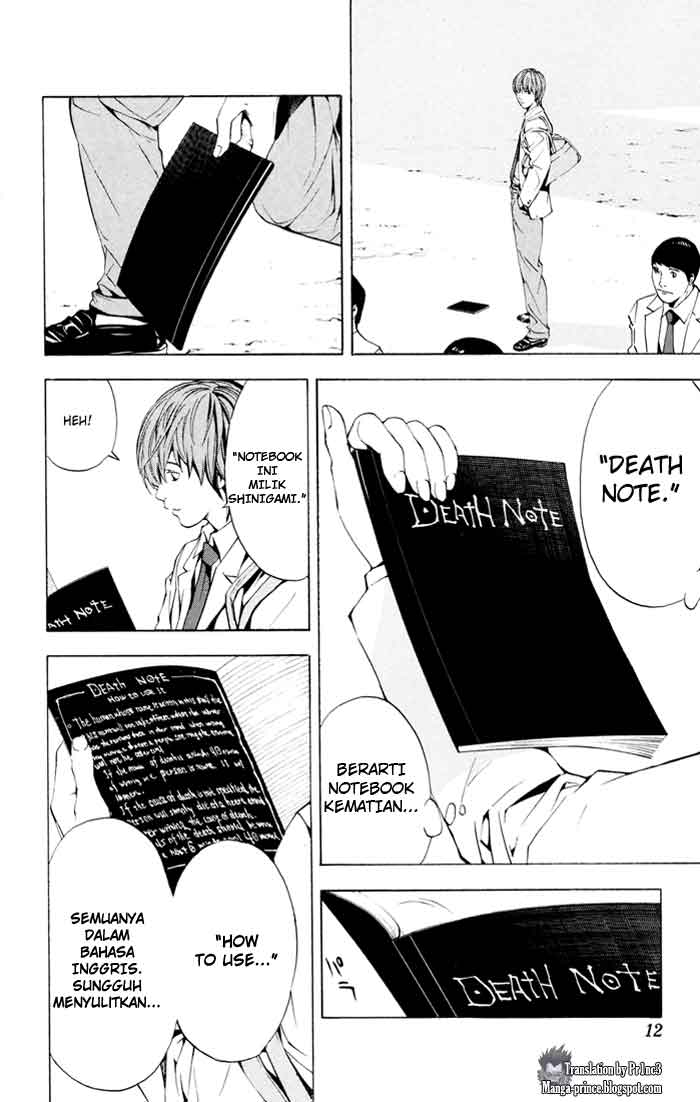 Baca Manga, Baca Komik, Death Note Chapter 1, Death Note 1 Bahasa Indonesia, Death Note 1 Online, Death Note 1 Indo