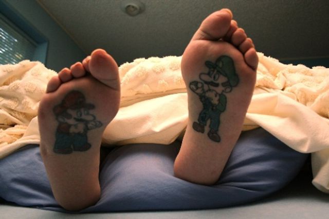  Game Tattoos inspired by the greatest gaming characters consoles and 