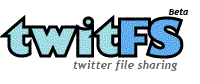 Twitfs logo share audio video clips on twitter BlogPandit