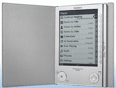 Sony PRS 505 eBook reader BlogPandit