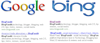 askboth results google bing search at same time BlogPandit.com