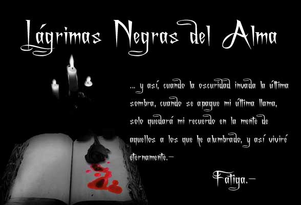 Lágrimas Negras del Alma