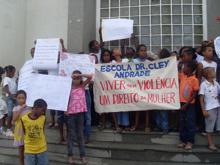 Alunos da Escola Dr. Cley Andrade