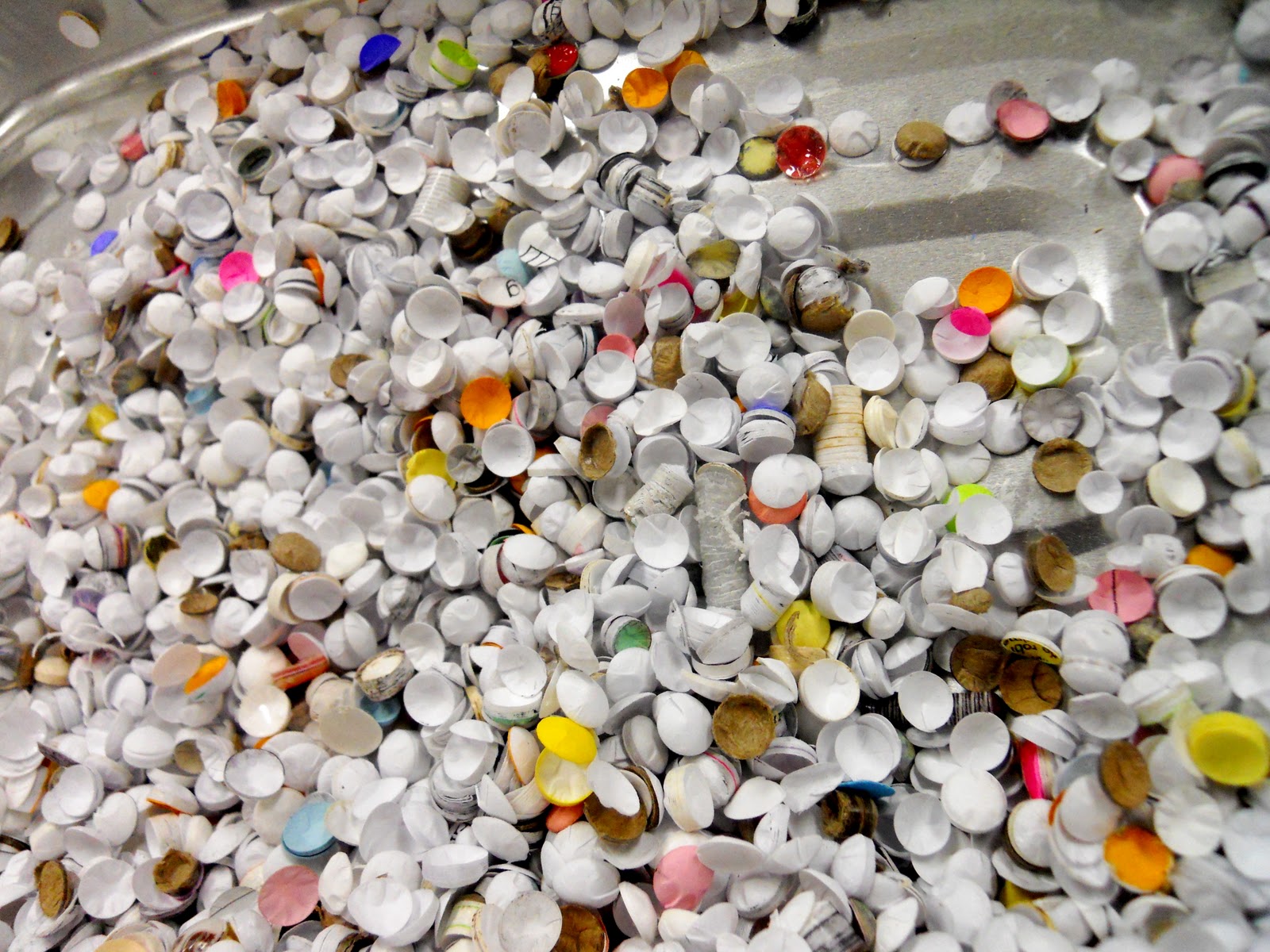 Teaching 2 and 3 Year Olds Numbers From Paper Punches