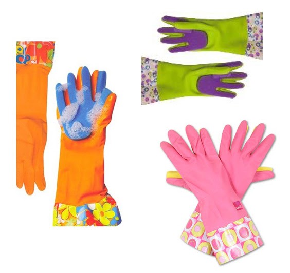 DEGINE Funky Dishwashing Gloves