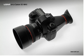 LCD ViewFinder + Fixation boîtier