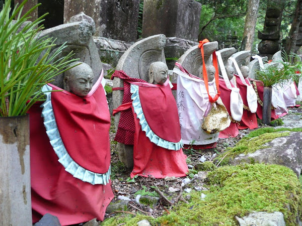 Jizo in Okunoin Cemetery