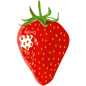 strawberry, fruit, free clipart image vector graphic