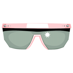 sunglasses, pink diamond studded vintage frame, free vector clip art images, 