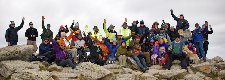 All abilities trek to the summit of Mount Kosciuszko - Australia's highest peak