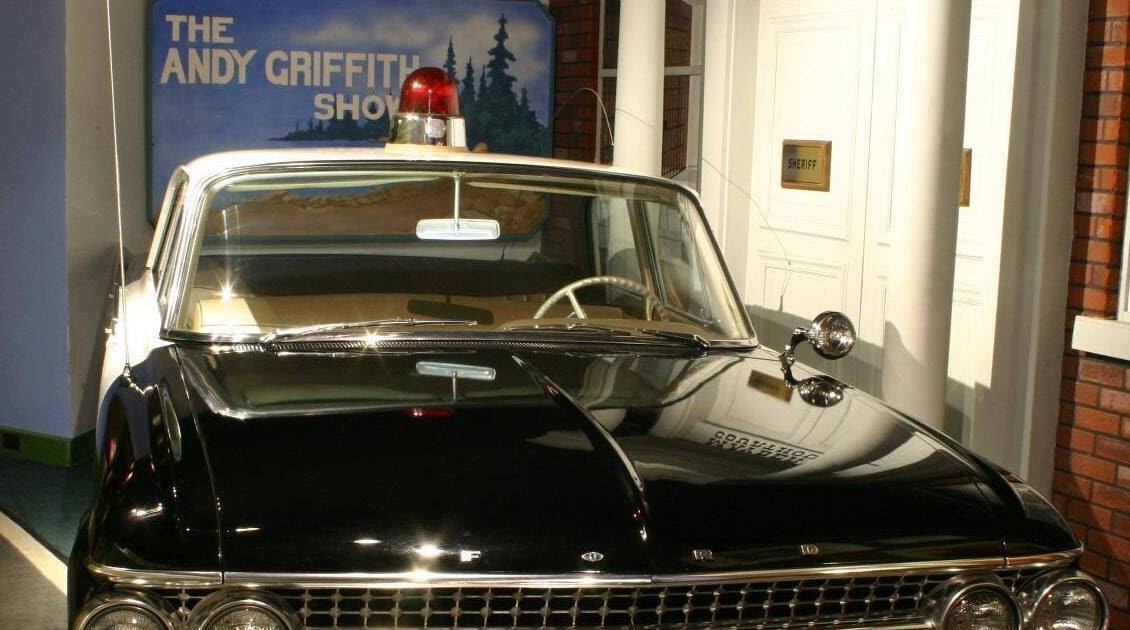 We Love Ford's, Past, Present And Future. 1961 Ford Mayberry Squad Car