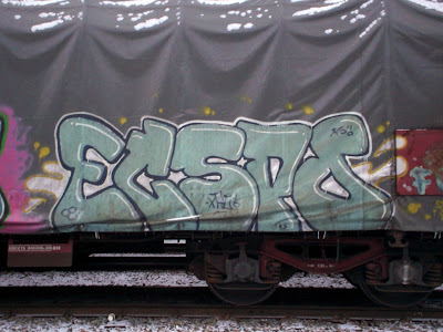 freight train graffiti