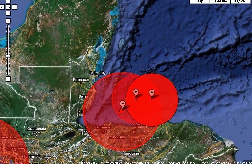 Tsunami warning roatan today