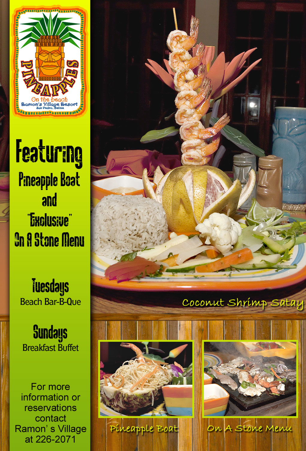 Ambergris Today Daily Blog Belizean Shores Monday Night BBQ