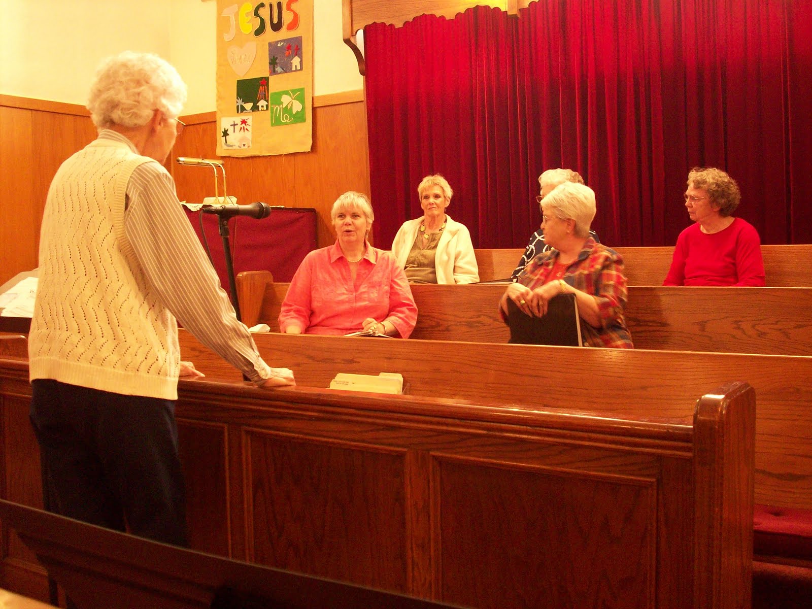 First United Methodist Church McCamey, TX Choir Practice
