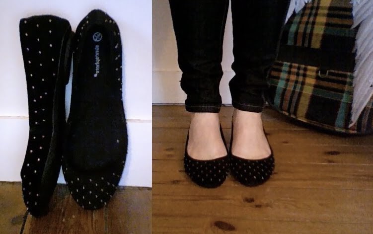 ballerine cuir marron