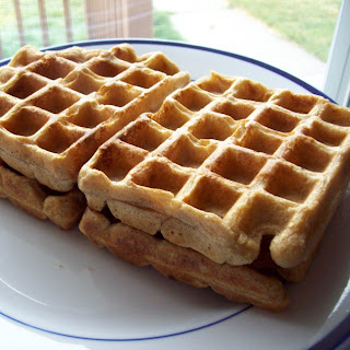 Soaked Wheat Sourdough Waffles- No Starter Needed