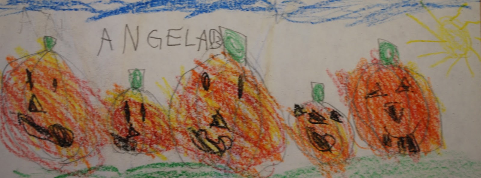 Adventures of an Art Teacher: 1st Grade Pumpkin Patterns