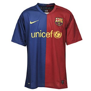 بارسلونا FCBarcelona Barselona+home+jersey+2009