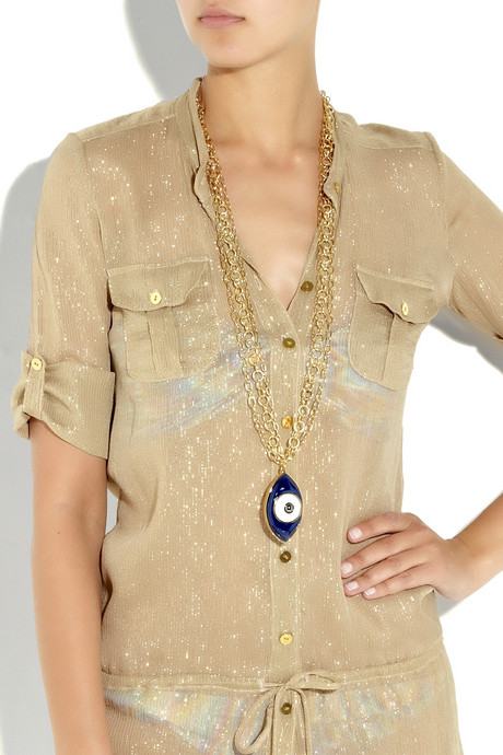 Gold Evil Eye