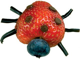 Apple Ladybug Treats