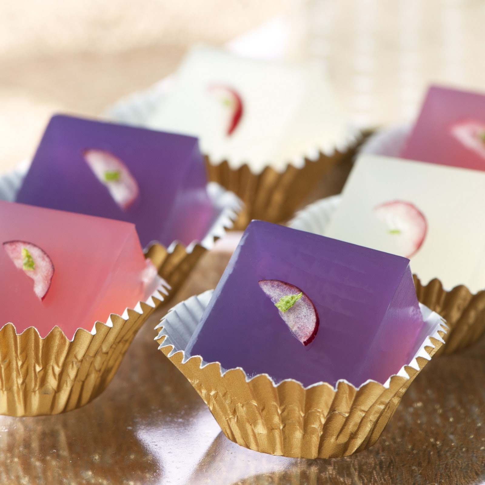 Jelly Shot Recipes Jelly Shot Test Kitchen Blackberry Cosmopolitan