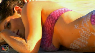 Ashley Greene SoBe Skinsuit