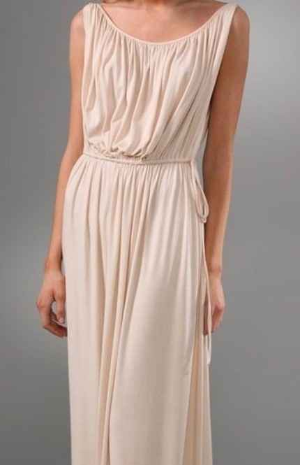 Custom Made Grecian Style Wedding Dress By violavintage 165