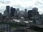 Montréal vu depuis la tour de l'Horloge, septembre 2008