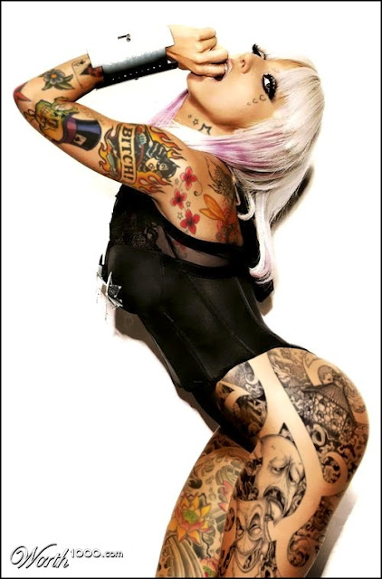 lady gagas tattoos. lady gaga tattoos. lady gaga