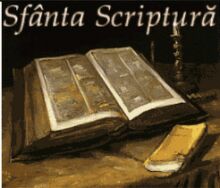 Sfânta Scriptură - online