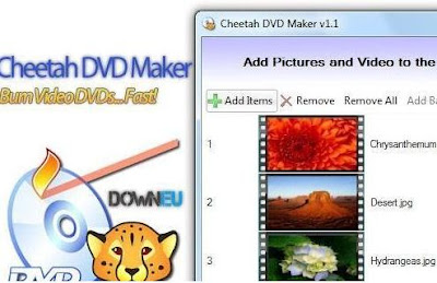 Cheetah DVD Maker 1.23 Portable - software gratis, serial number, crack, key, terlengkap