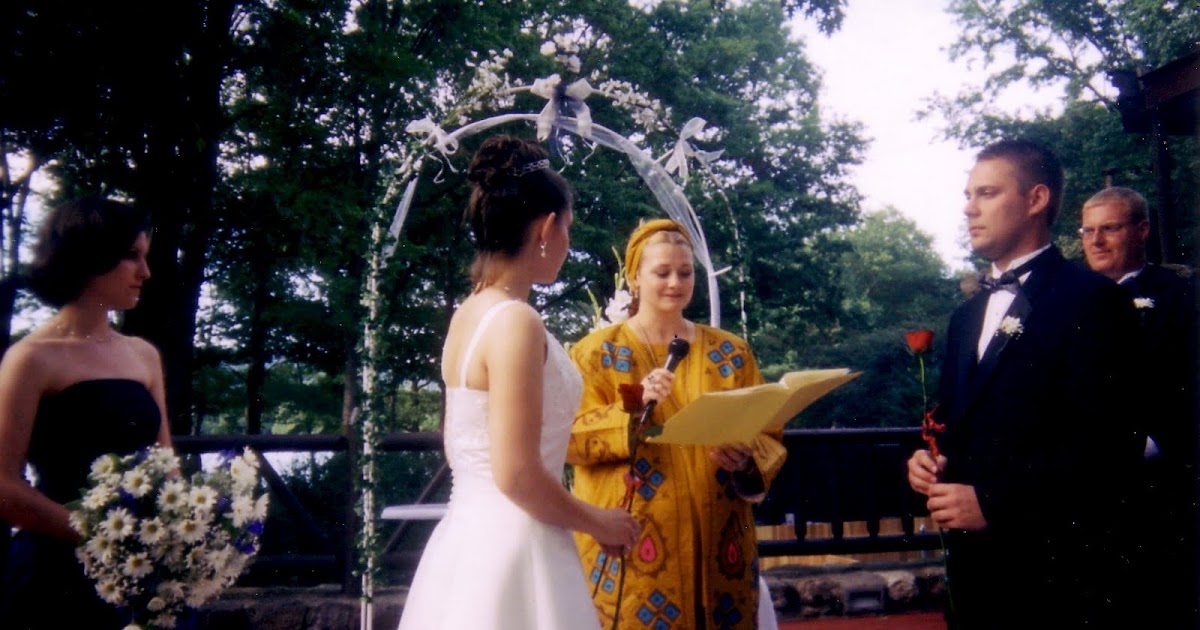 Rev Annie Lawrence, NYC Wedding Officiant 8/31/03 My 1st