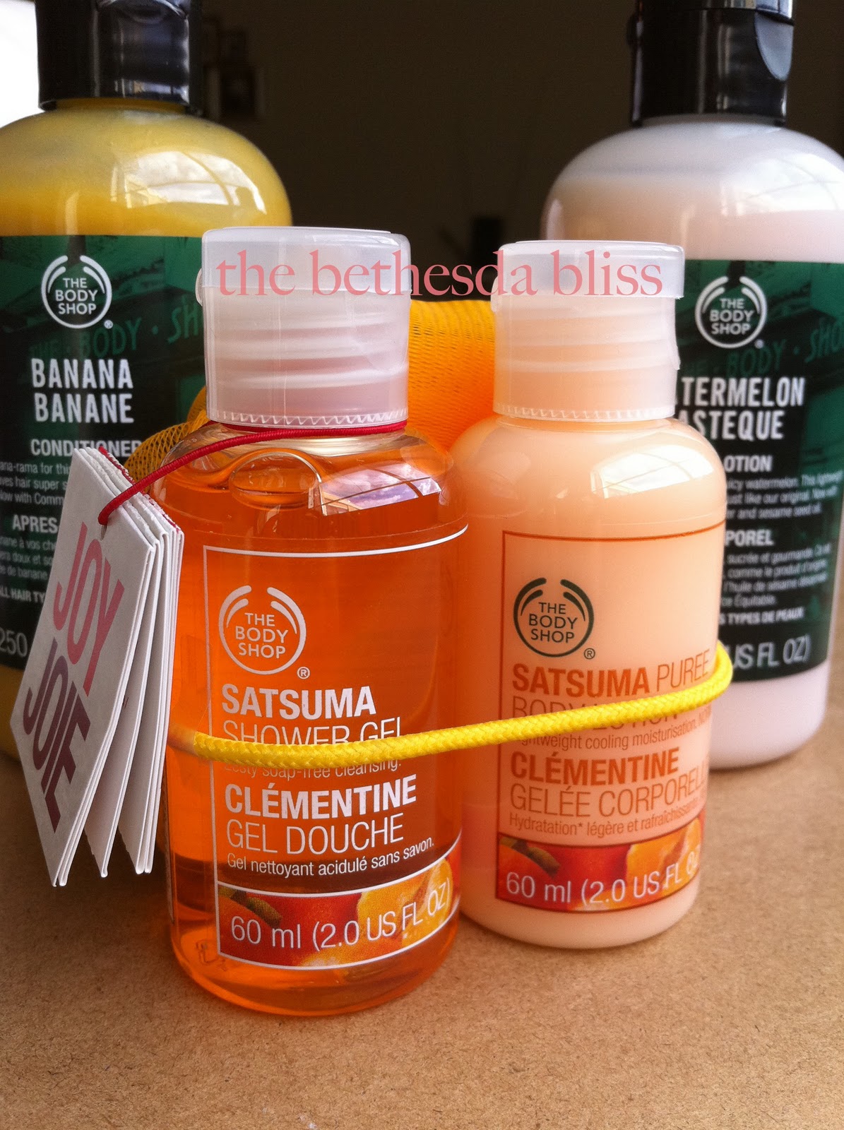 The Bethesda Bliss Haul The Body Shop Banana Conditioner, Watermelon