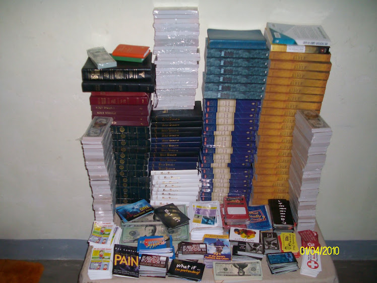 Bibles gathered for missions