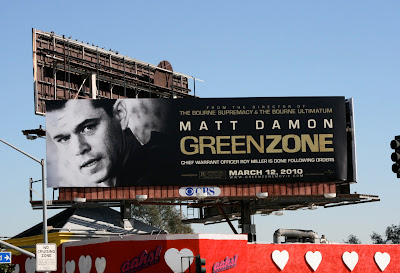 Green Zone movie billboard