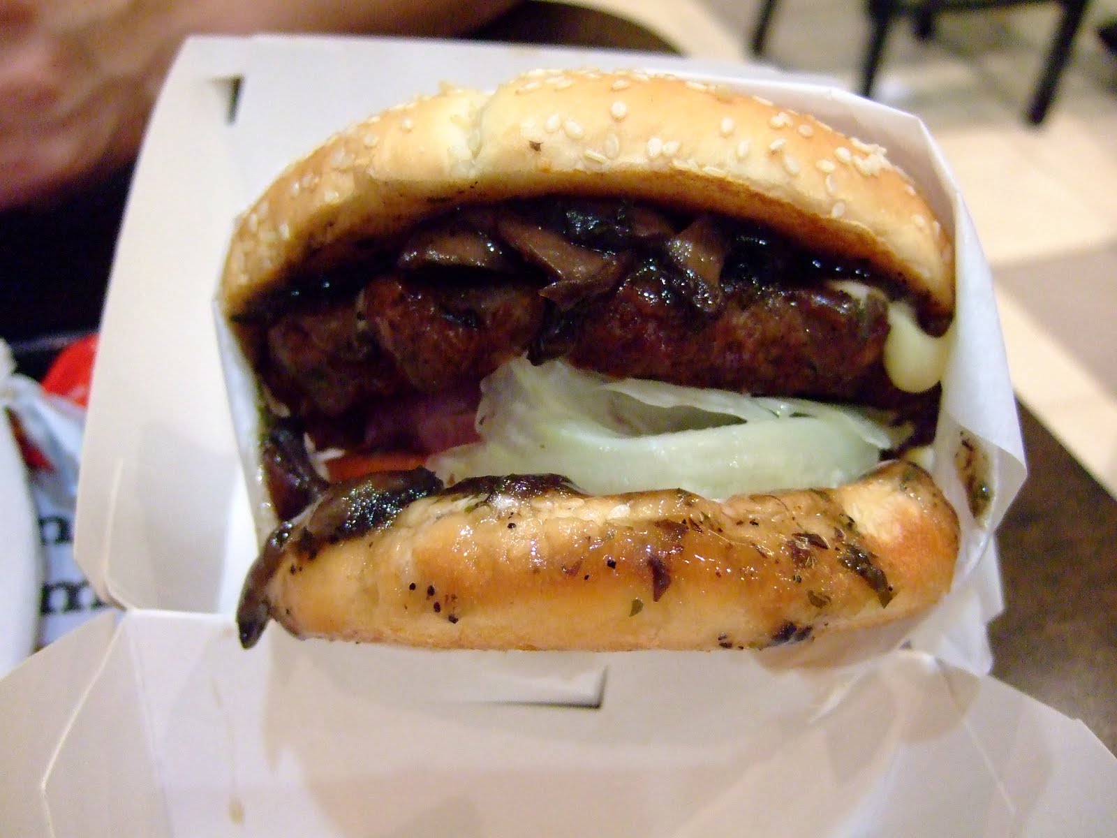 ate too much Carl’s Jr