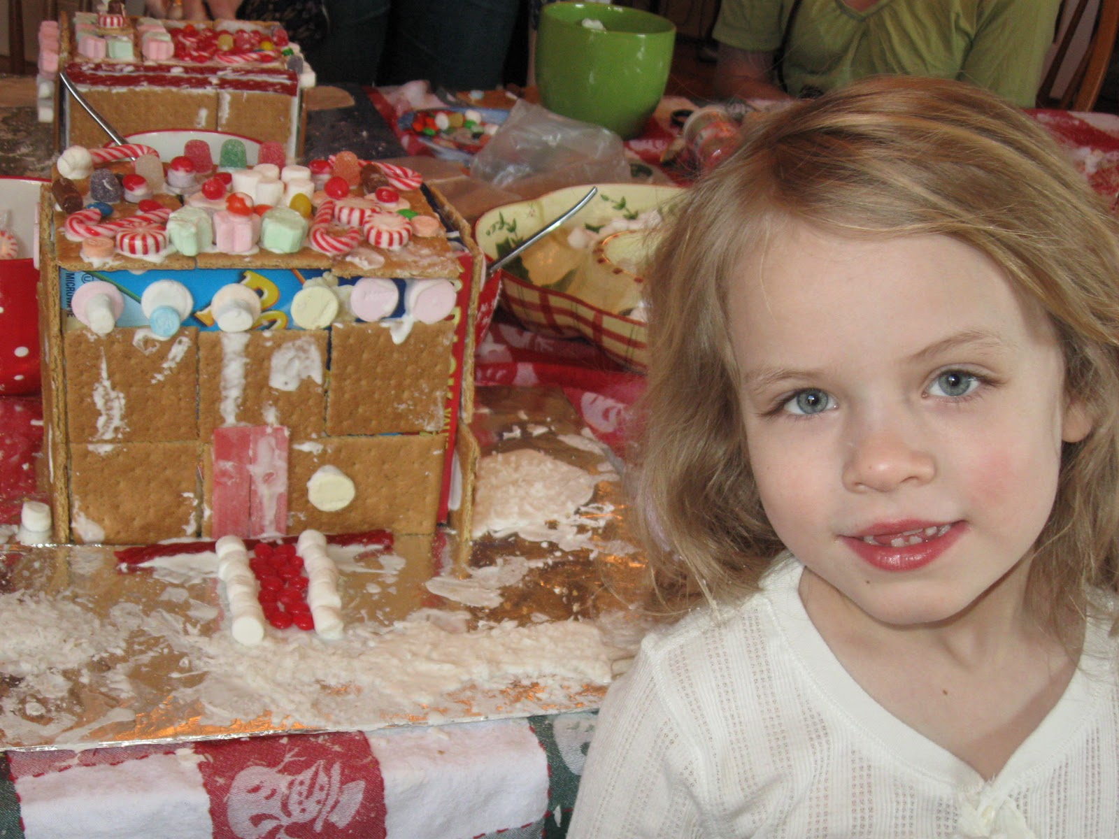Graham Cracker House Building