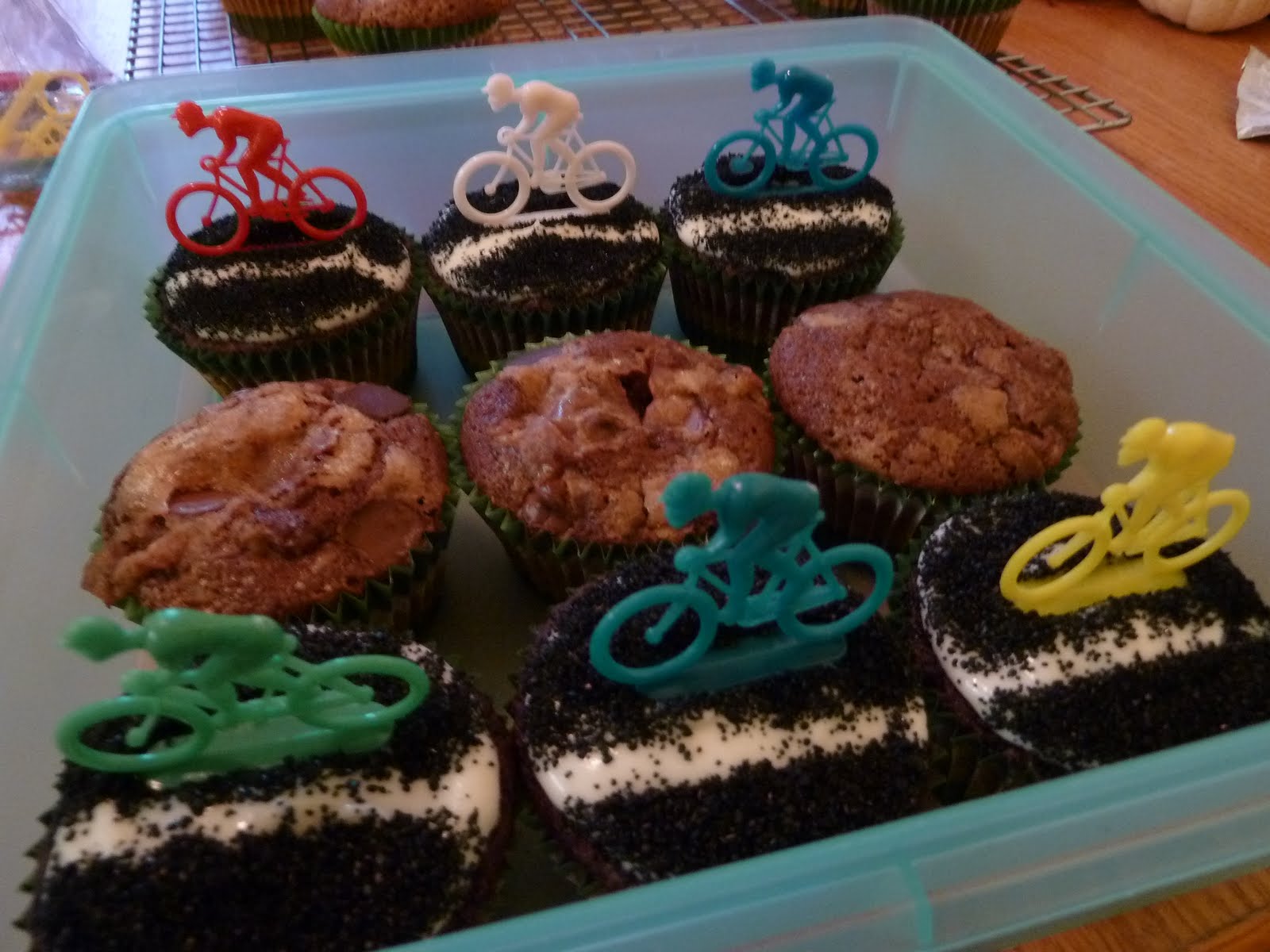 Bike Cupcakes