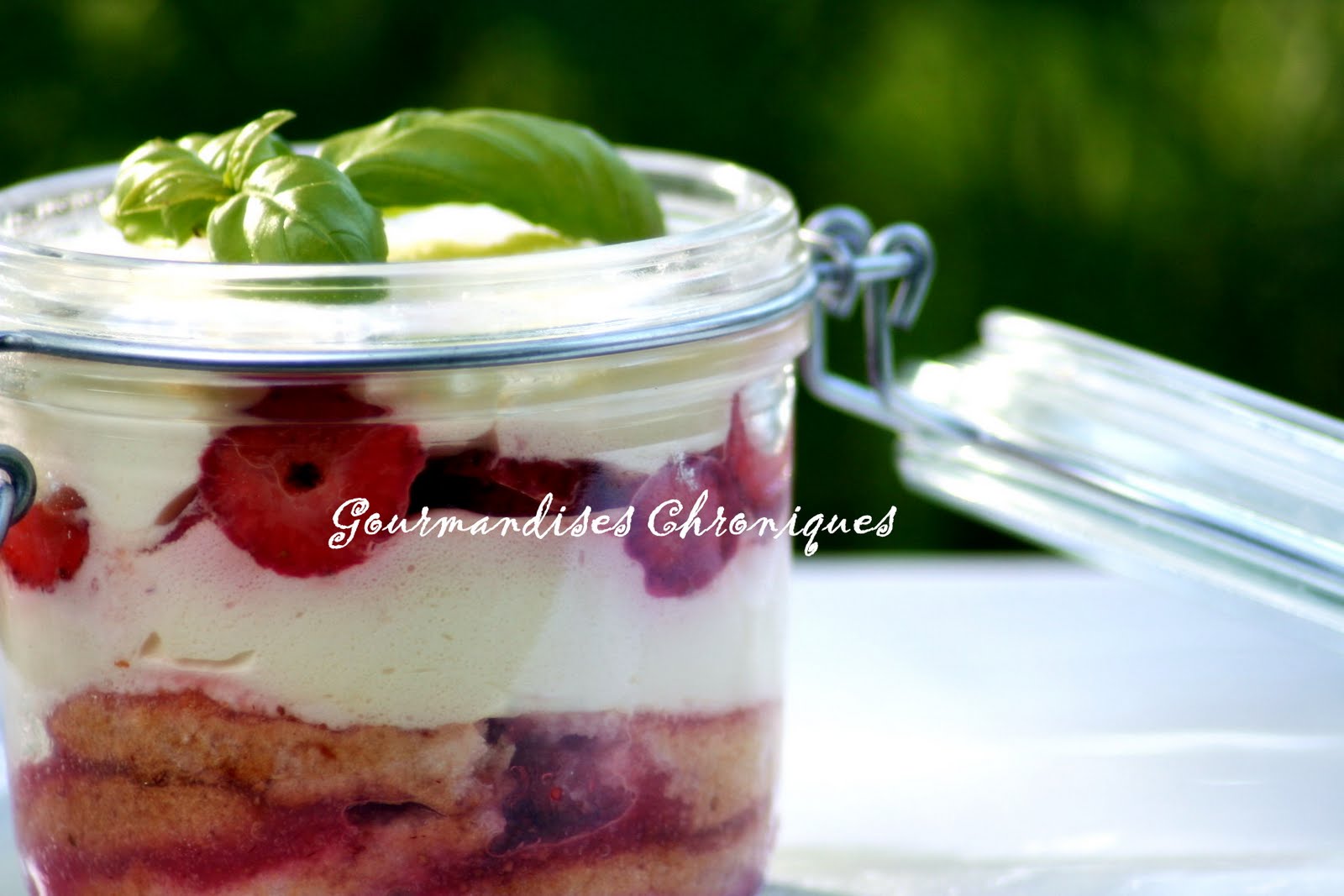 recette tiramisu fraise basilic