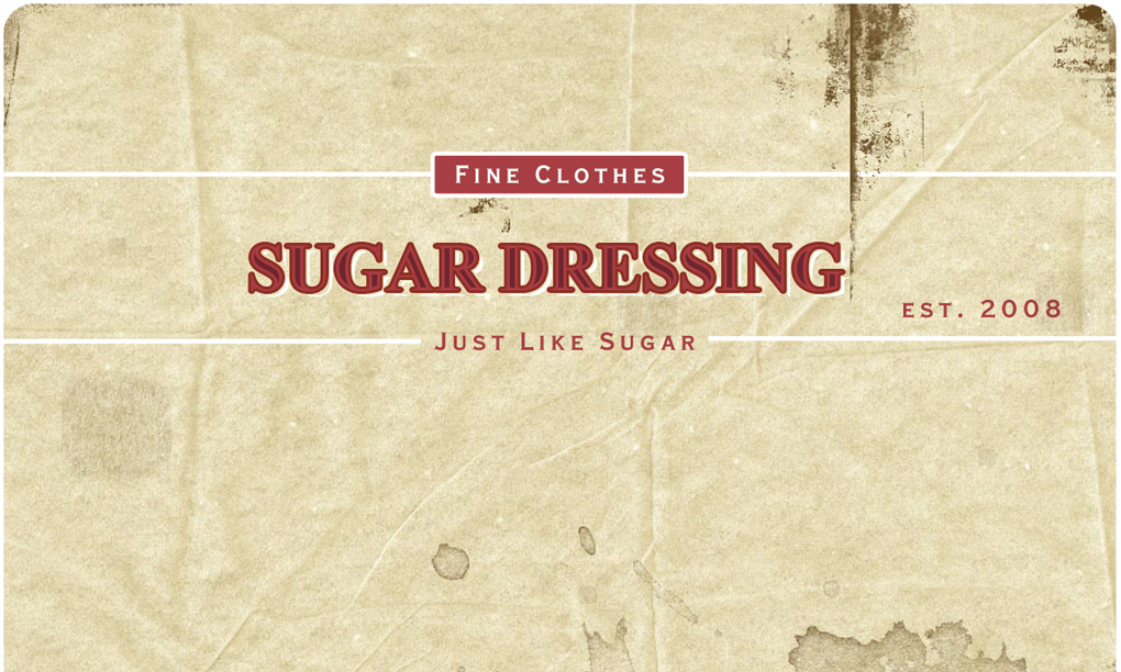 Sugar Dressing