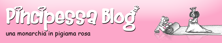 Pincipessa Blog Fumetti "una monarchia in pigiama rosa"
