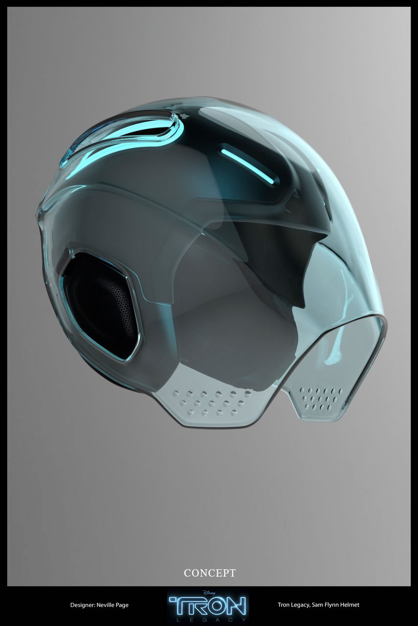 Tron Motorcycle Helmet