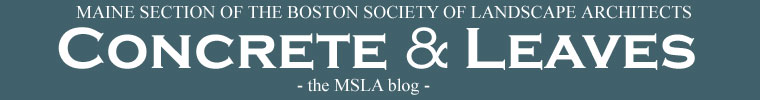 Concrete and Leaves - The MSLA Blog