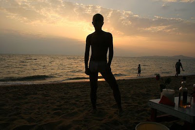 Boy on the beach