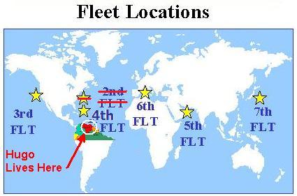 Navy Fleet Map