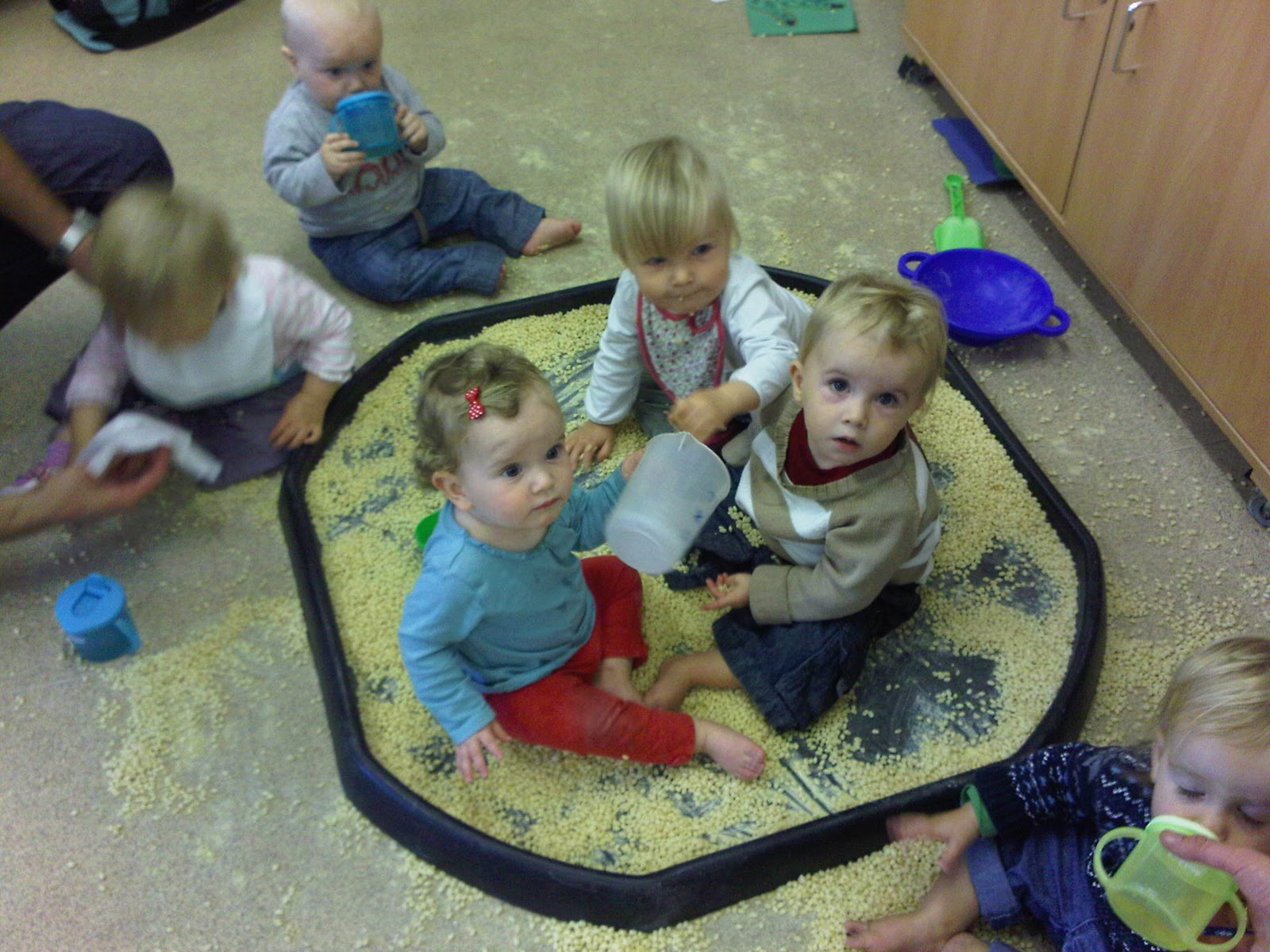 Young & Younger Sand play alternatives