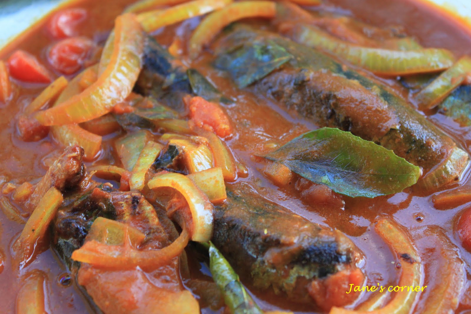 Jane's Corner Canned Sardine fish curry