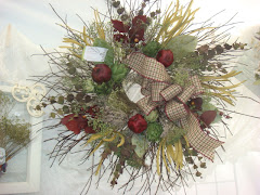 Famous Artichoke and Pom Wreath