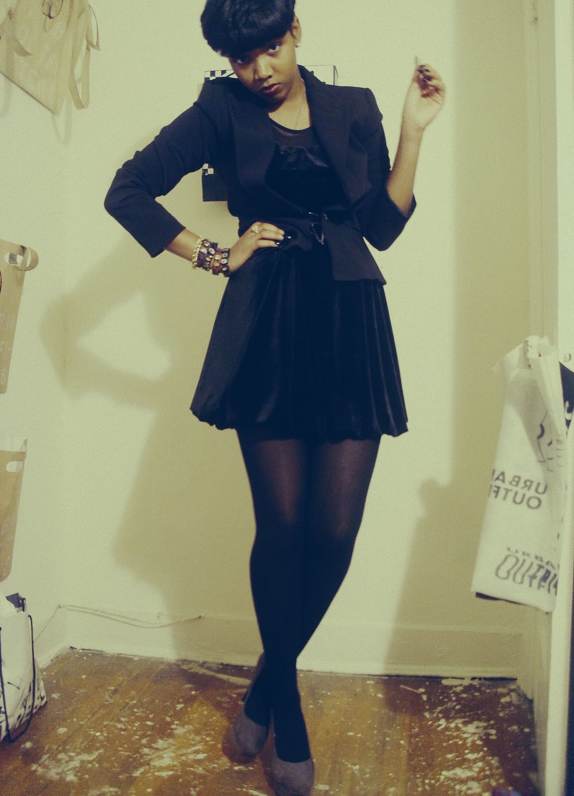 Village For The Vintage Funeral Attire